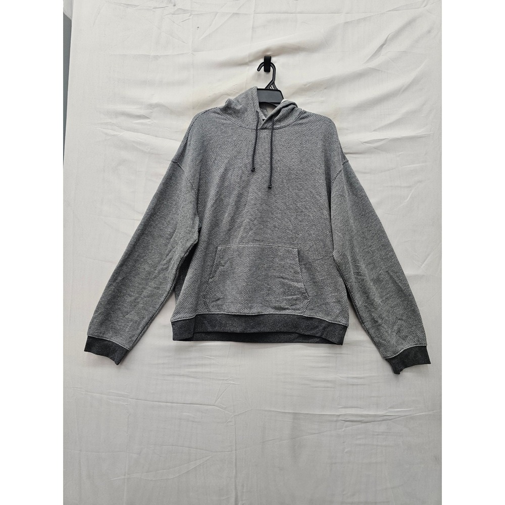 Goodfellow & Co Mens Pullover Hoodie Gray Cotton Blend Casual Size Medium